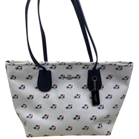 Coach Handbags - Coach shopping xl floral great condition msrp whit